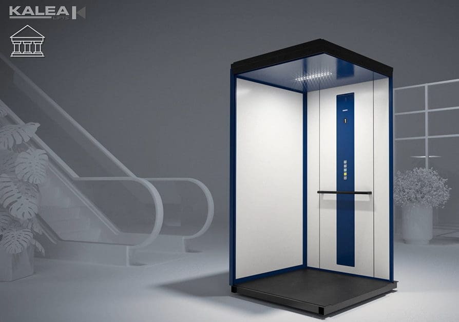lift klinik full glass mewah