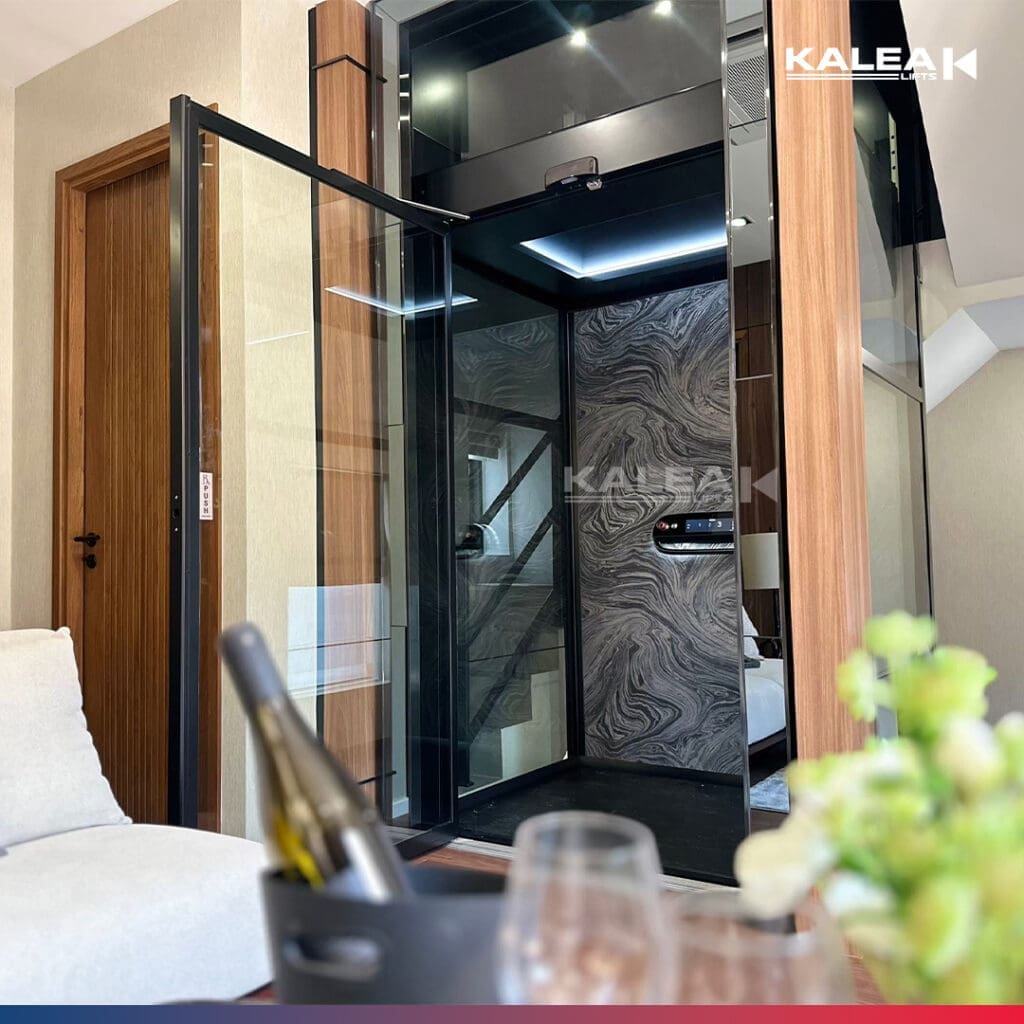 Lift rumah kalea X80 Premium dengan swing door