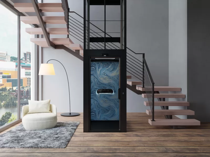 Kalea Kosmos Panoramic Home Lift - 360° Glass Home Lift 82 Kalea Lifestyle X80S 01 020 01 0001 copy